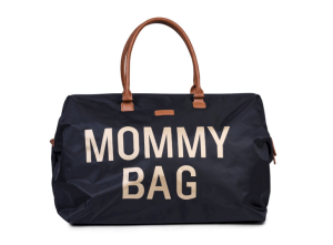 Childhome Torba Mommy Bag Czarno-Złota