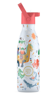 Cool Bottles Butelka Termiczna dla Dzieci 350 ml – Brave Vikings